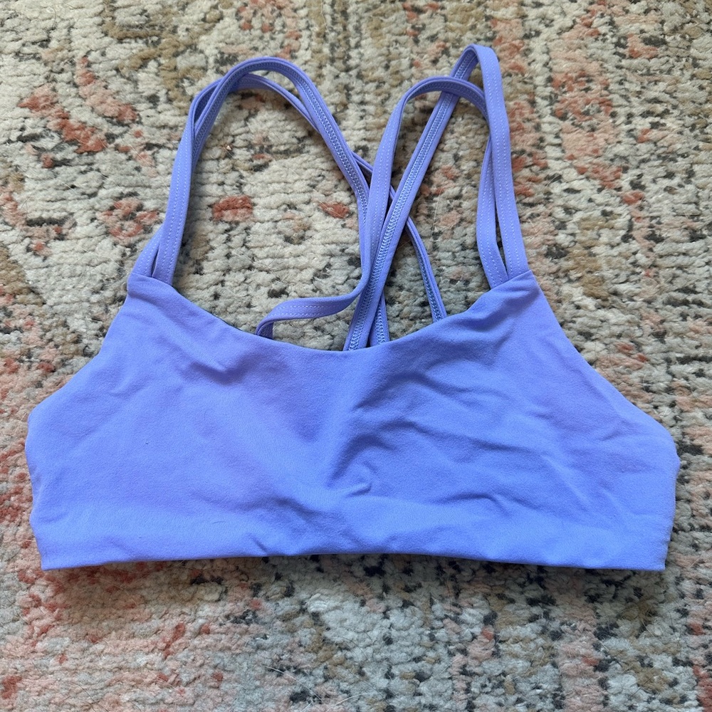 Jolyn Clothing Purple Bikini Top